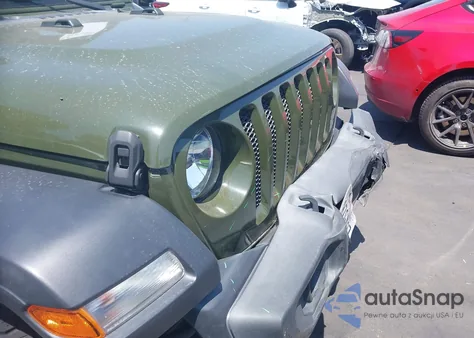 2021 Jeep Wrangler Unlimited Sport S 4X4 из США, поврежденный, VIN 1C4HJXDG7MW856138